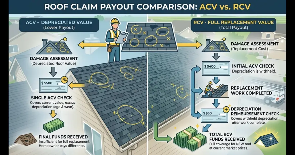 ACV Versus RCV: The Policy Detail That Changes Your Payout